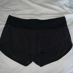 Lululemon Speed Up Shorts 2.5” inseam Black
